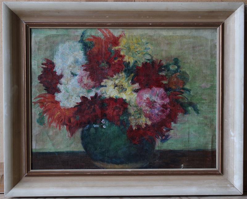 Květinové zátiší - Olej