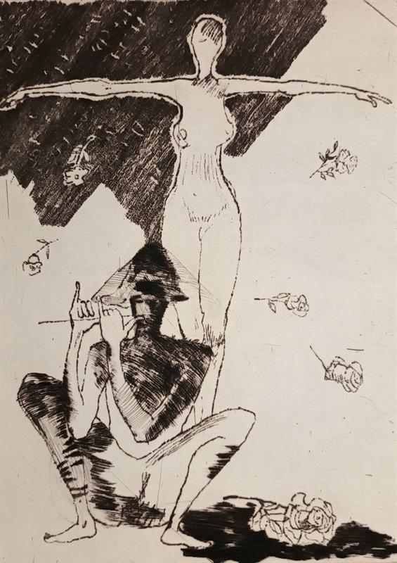 František Burant: Pierot a Kolombina.