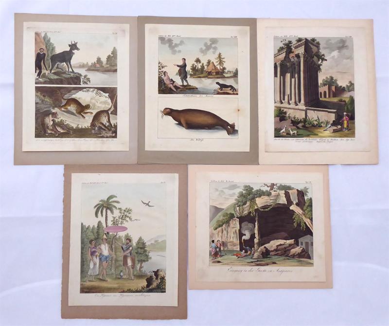 Konvolut 10ti žánrových grafik - Gallerie der Welt