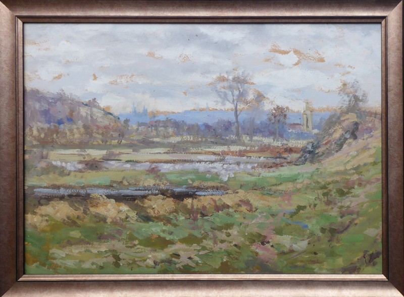 Jindřich Stehlík - Motiv u Prahy