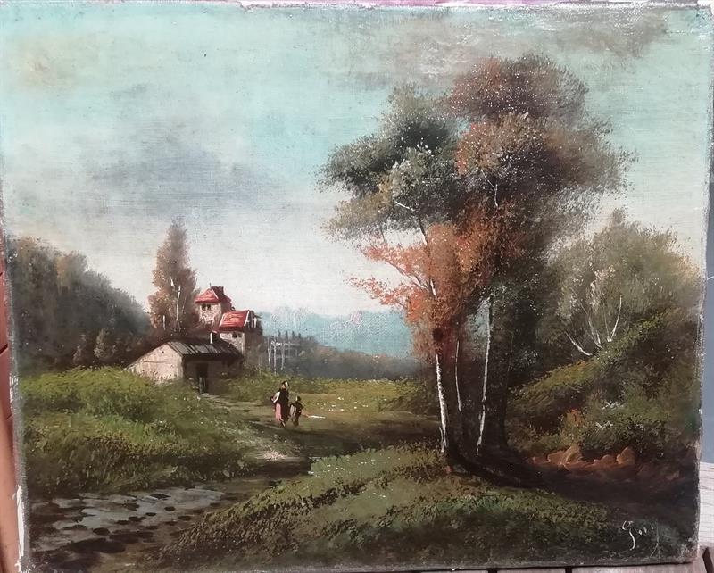 Obraz - olej na plátně