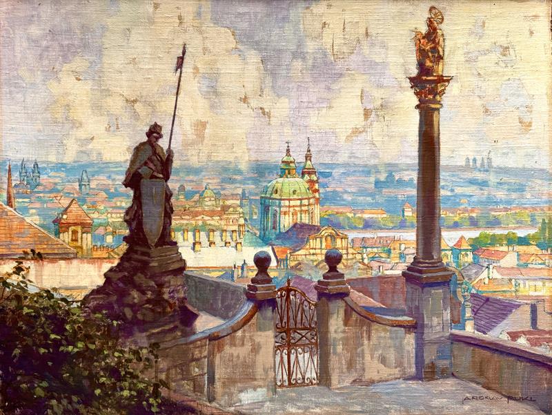 Jaroslav Pukl: Pohled na Prahu