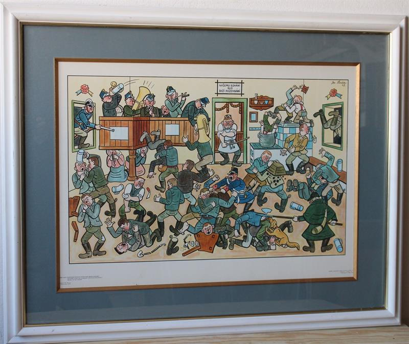 Josef Lada - Hospodská scéna