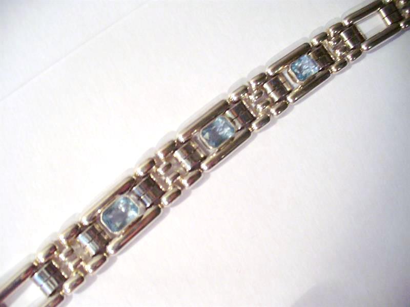 ART DECO   STŘÍBRNÝ  NÁRAMEK