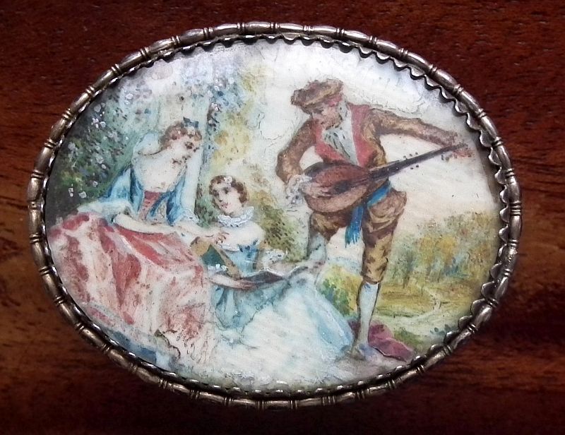 Miniatura, stříbro, RU po roce 1866..