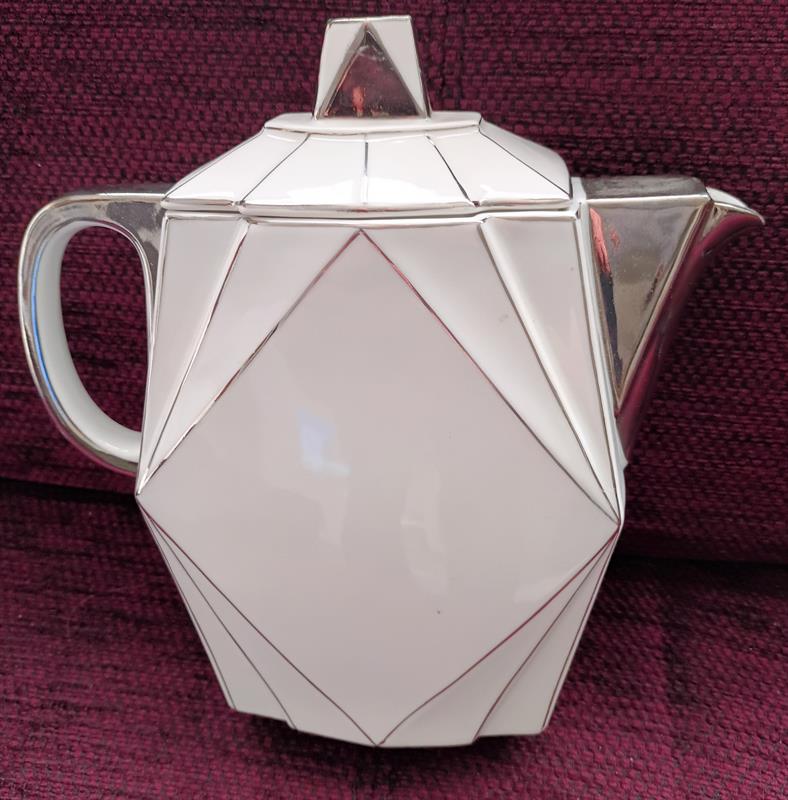 Dvě kubizující konvice