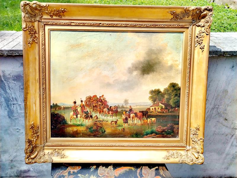 Obraz olej na plátně