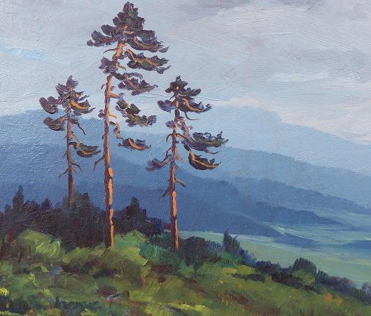 Šašková - Tři borovice na stráni