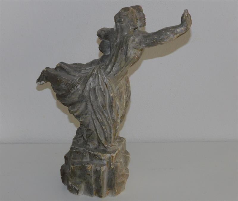 OTAKAR ŠPANIEL - DVĚ TANEČNICE, sádra