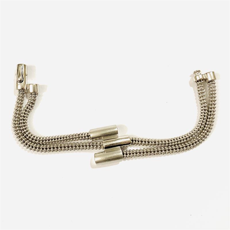 Stříbrný moderní náramek - Elisabeth Landeloos