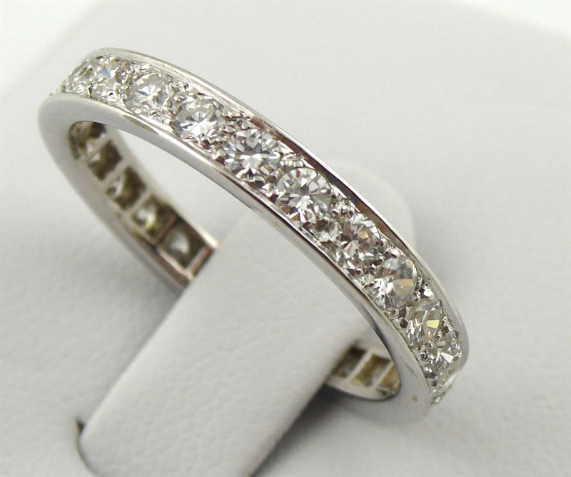 Prsten s 26 přírodními diamanty 1,30 ct -  Memory