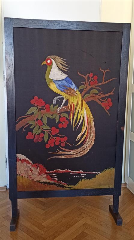 Art deco zástěna / paravan (japonerie) 20.-30. léta