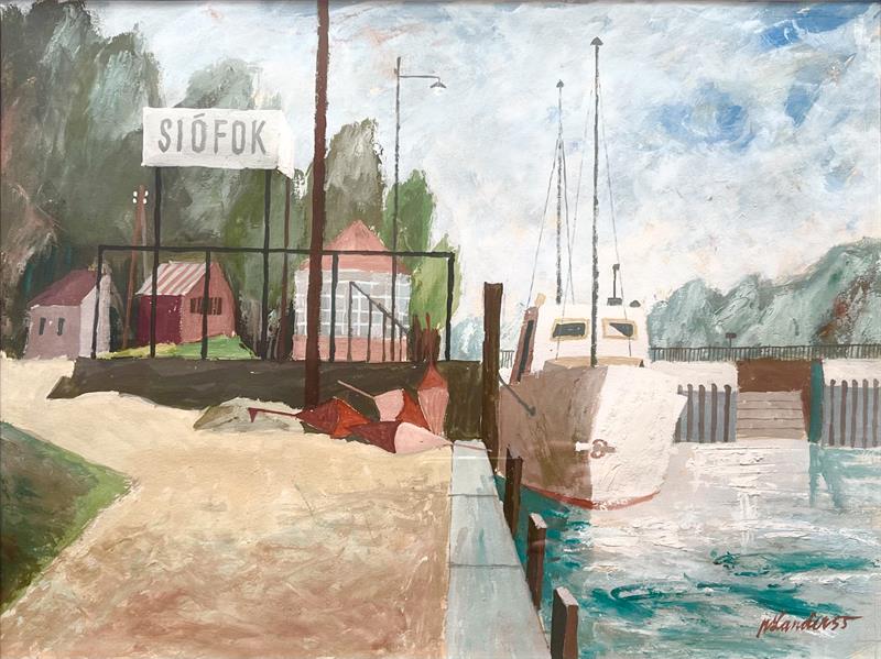 Richard Lander: Přístav 1955
