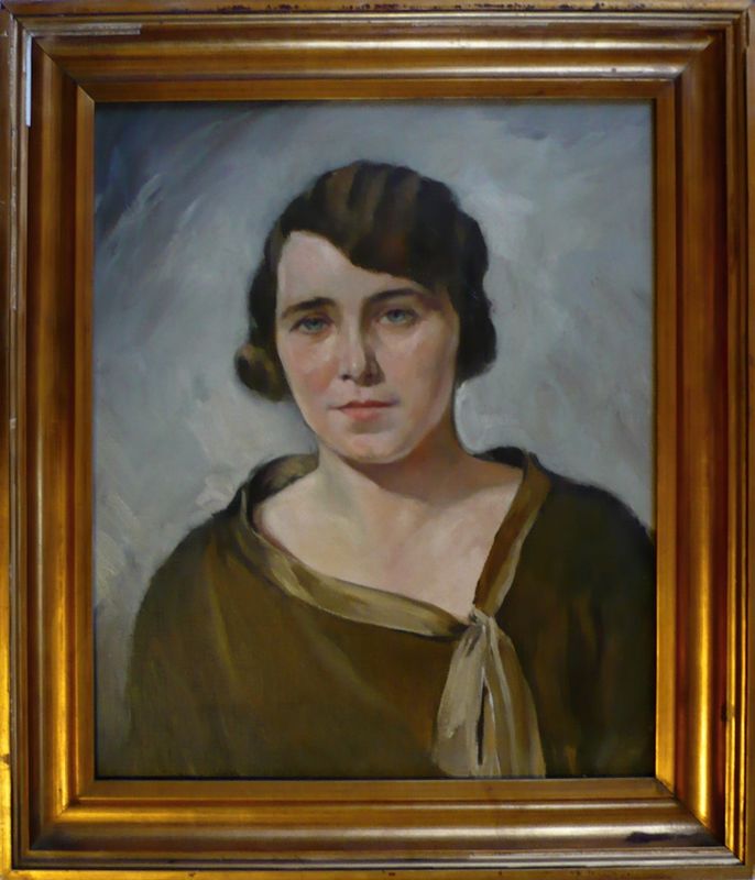 František Podešva - Portrét mladé ženy