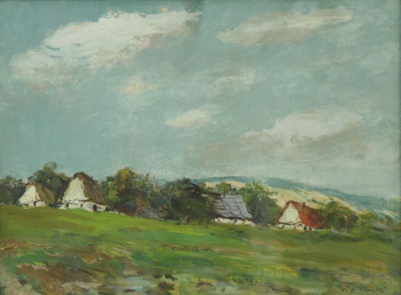 Farský K.K.: Pohled na vesnici