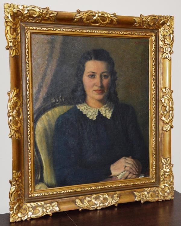 KAREL SKÁLA - ŽENA V KŘESLE