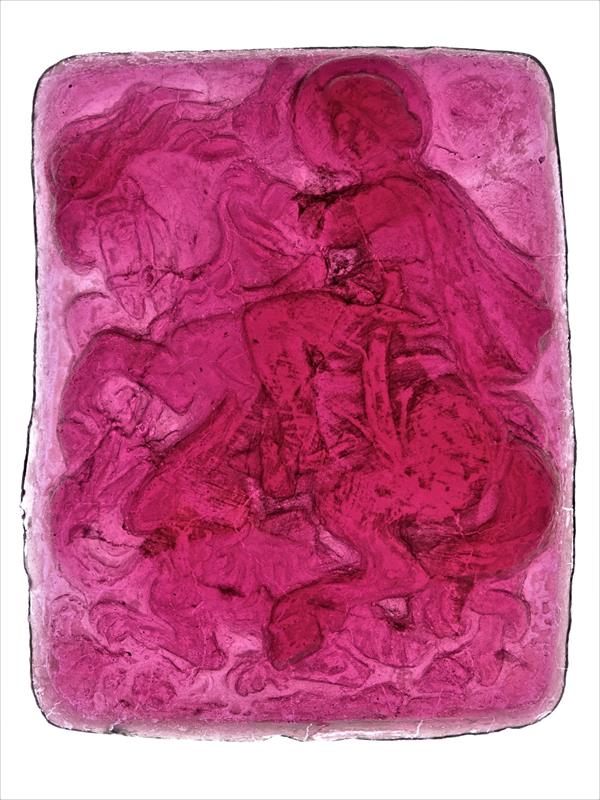 plastika tavená sv. Jiří