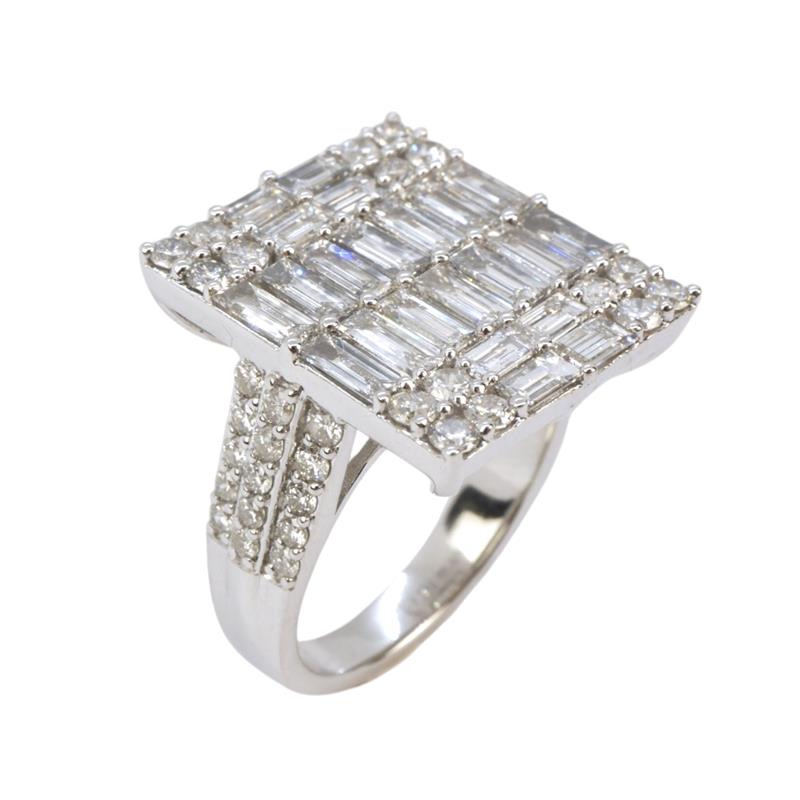 Zlatý prsten s brilianty 3,40 ct