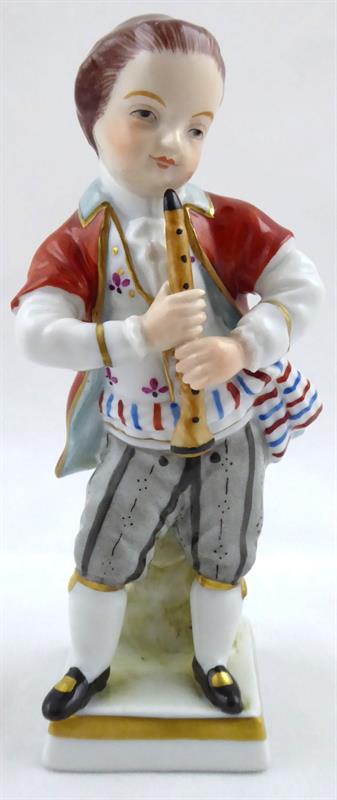 Chlapec s flétnou - Sitzendorf