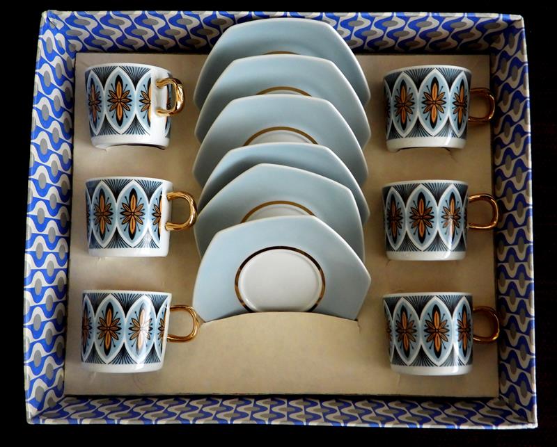 Čajová sada Sofia - komplet v původním balení.