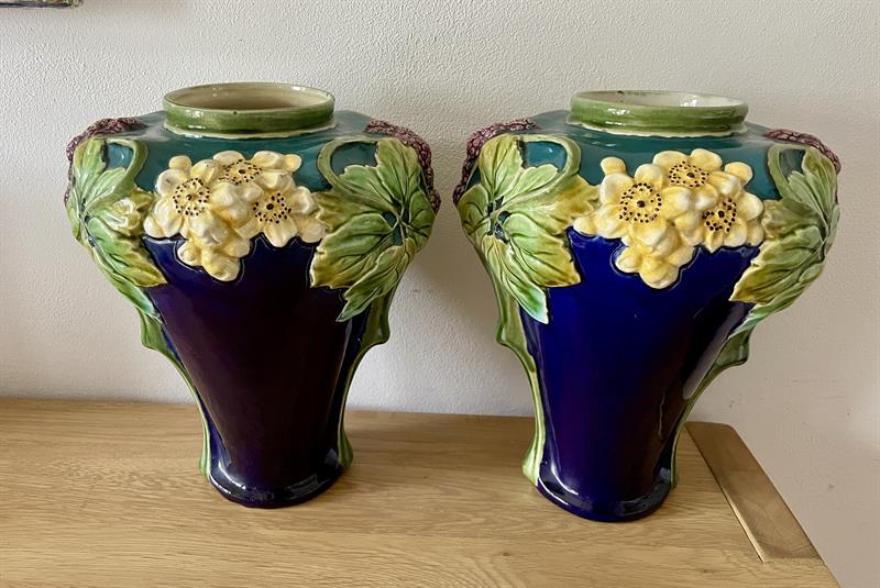 Vázy párové secesní