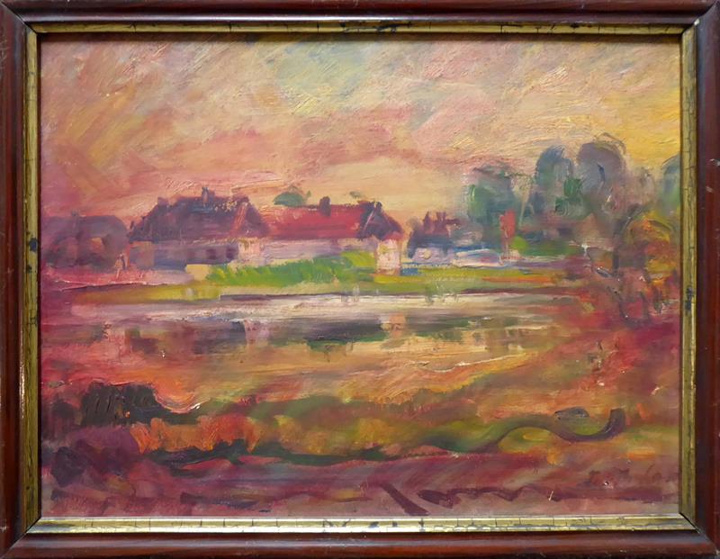 František Josef Archalous - Krajina s červánky