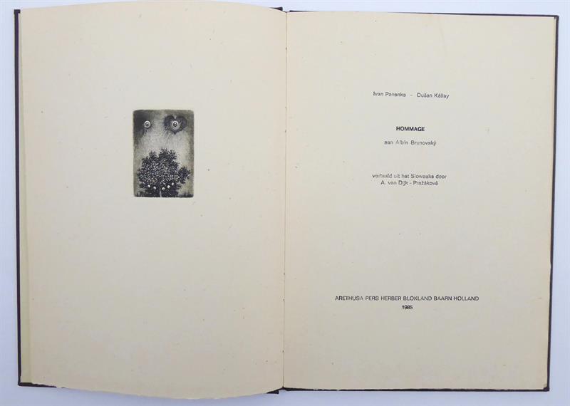 Albín Brunovský - Vyznanie, Panenka, Kállay