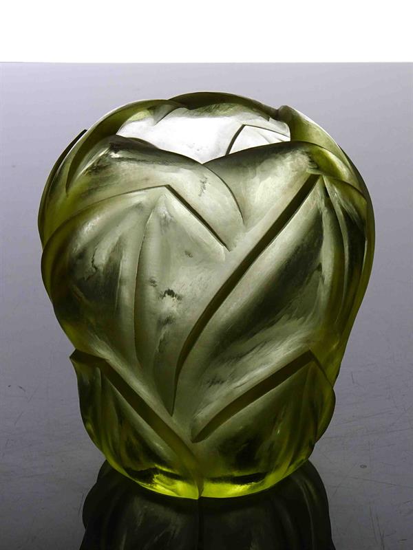 Váza broušená, Železný Brod, 30. léta