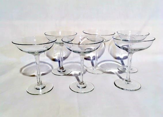 SUTNAR LADISLAV (1897–1976) Souprava sklenic – 6 ks