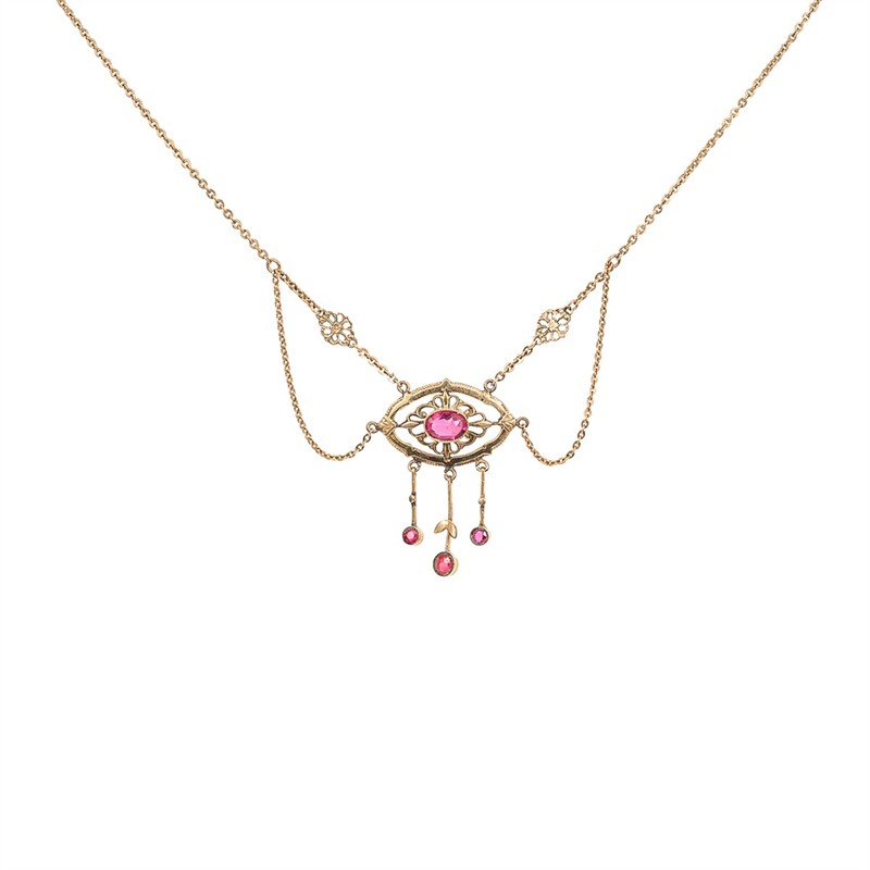 Secesní náhrdelník