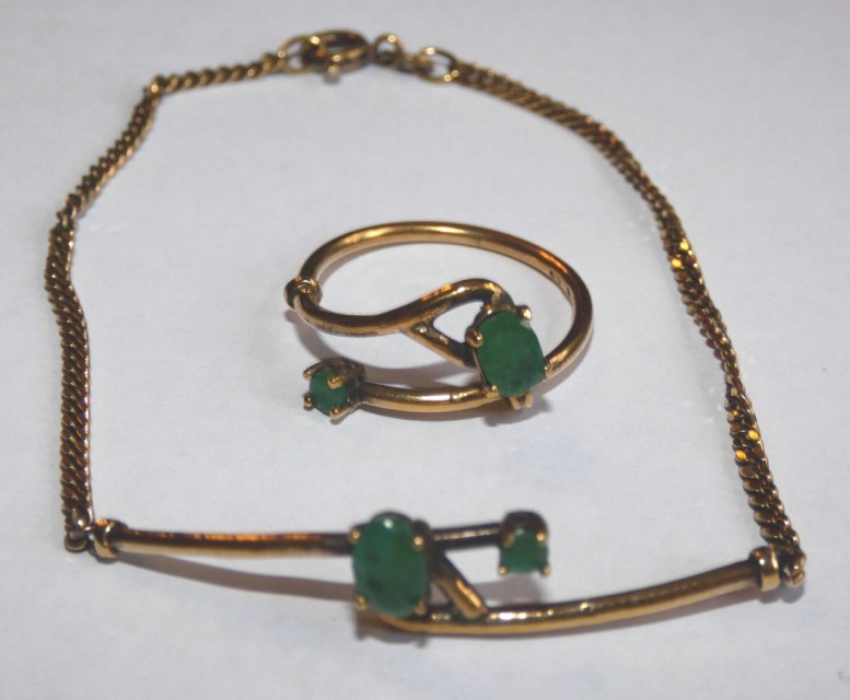 Souprava prsten a náramek