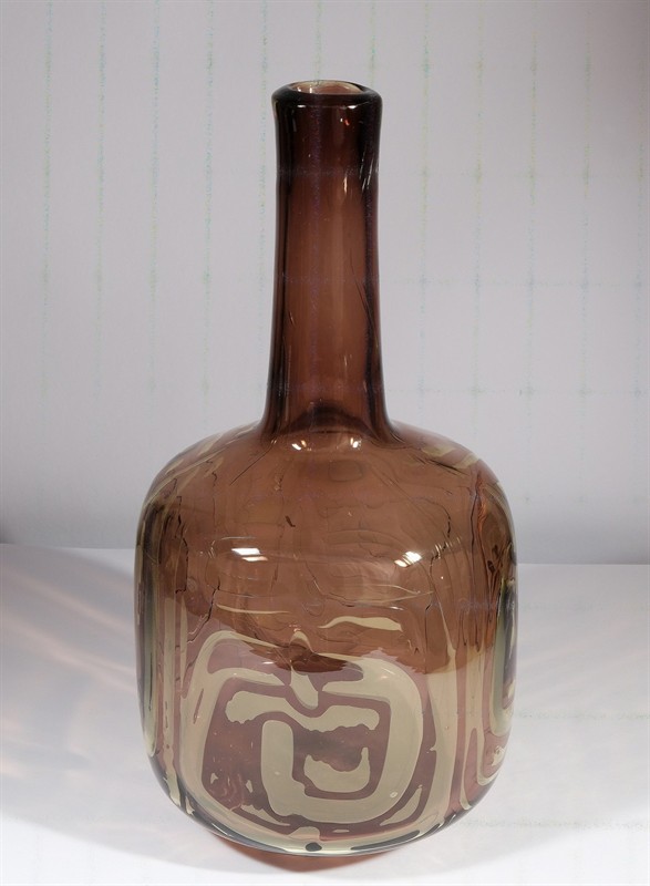 Dagmar Kudrová  Přesklívaná váza, VÚUS Nový Bor