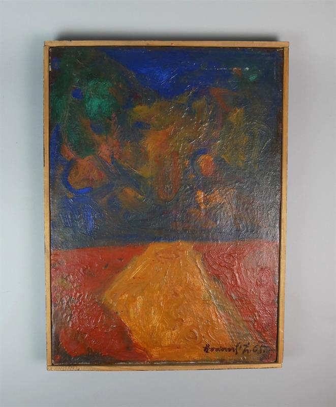 František Hodonský, Abstraktní kompozice