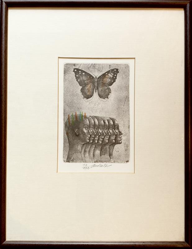 Jiří ANDERLE - Dívka a motýl