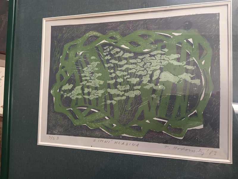 Zimní hladina - Fr. Hodonský 1983