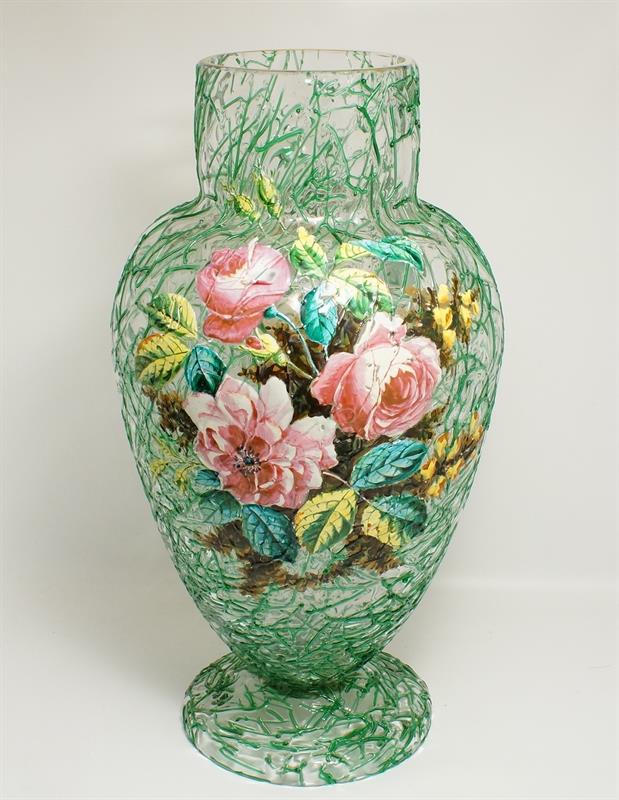 Velká váza z kolekce PELOTON sklárna Harrachov Nový Svět