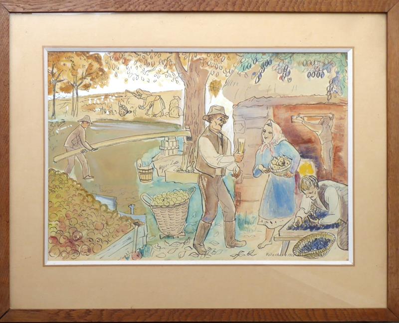 Marie Vejvodová Vořechová - Podzimní Úroda