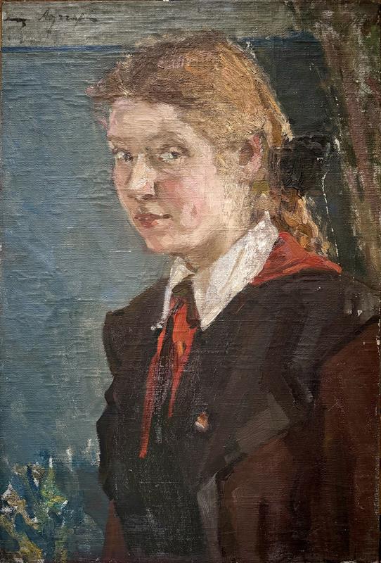 Samuel Grigorievitch Nevelstein(?): Portrét dívky