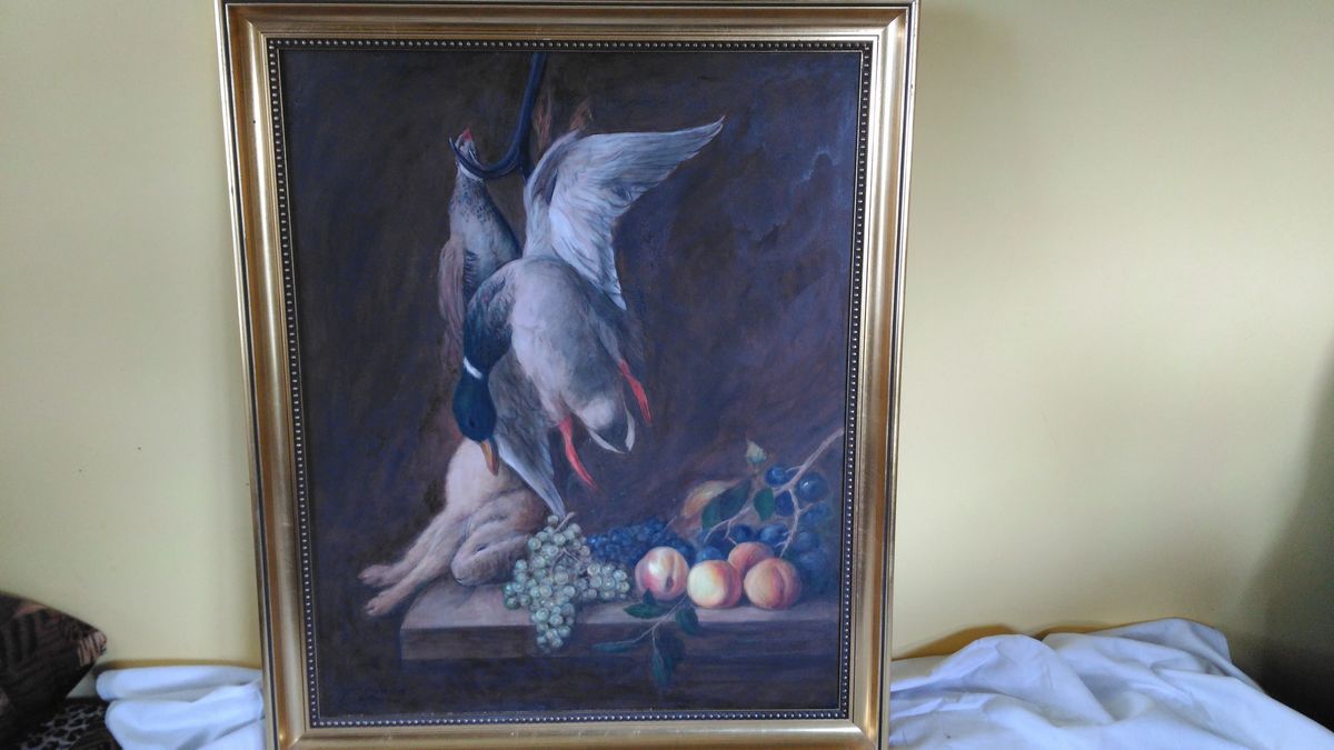 František Pulec - Kachna se zajícem (kopie dle Desportése)