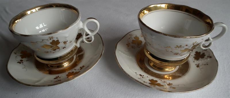 Porcelánový servis KPM - Waldenburg 1840 - 1895.