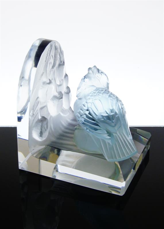 Knižní zarážka s ptáčkem H. HOFFMANN pro C.SCHLEVOGT Ingrid