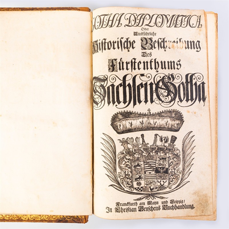 Rudolphi, Friderich: Gotha Diplomatica.