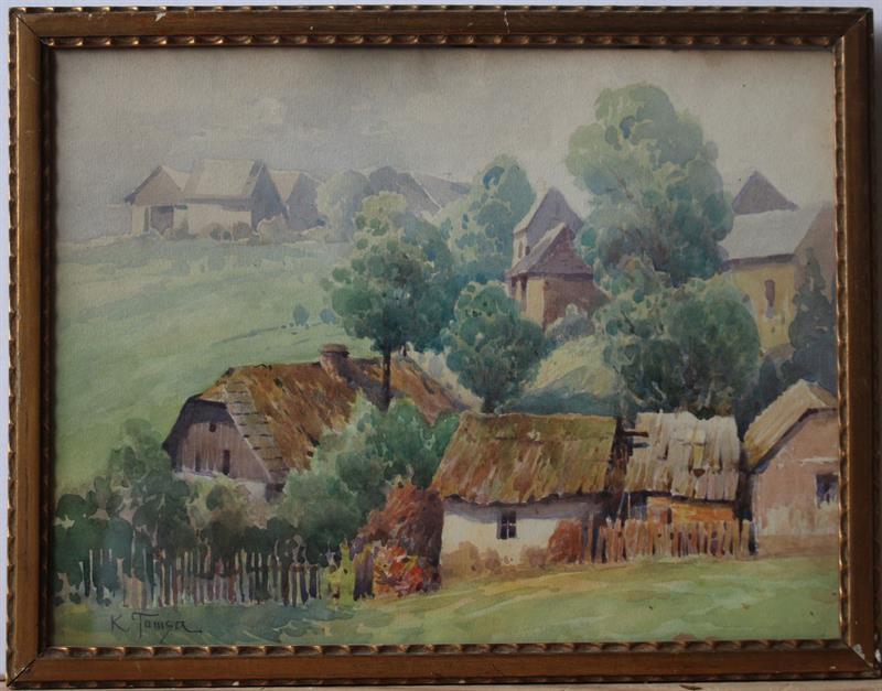 Karel Tomsa - Vesnice v létě