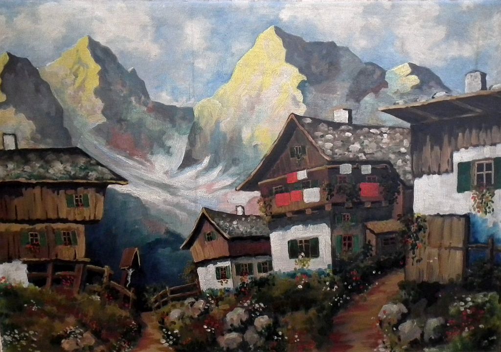 Alpy: Oskar Mulley - dobová kopie.