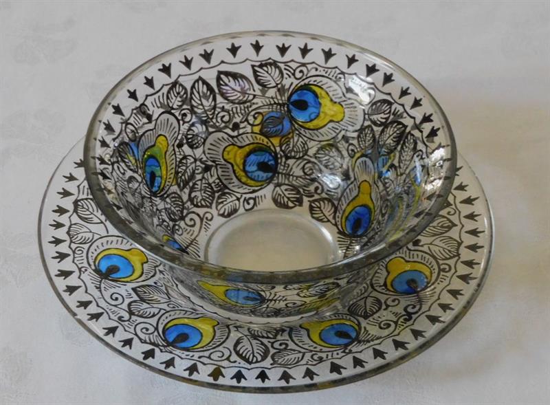 Kamenický Šenov, skleněná miska