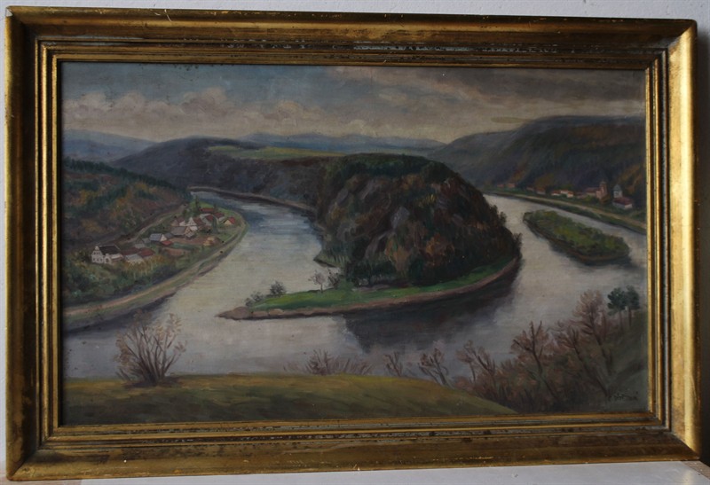 Dítětová - Vesnice u řeky