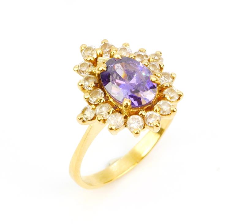 Zlatý prsten s amteystem