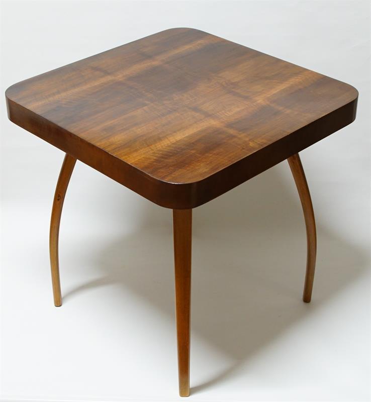 Restaurovaný stolek "PAVOUK" Jindřich HALABALA UP Třebíč