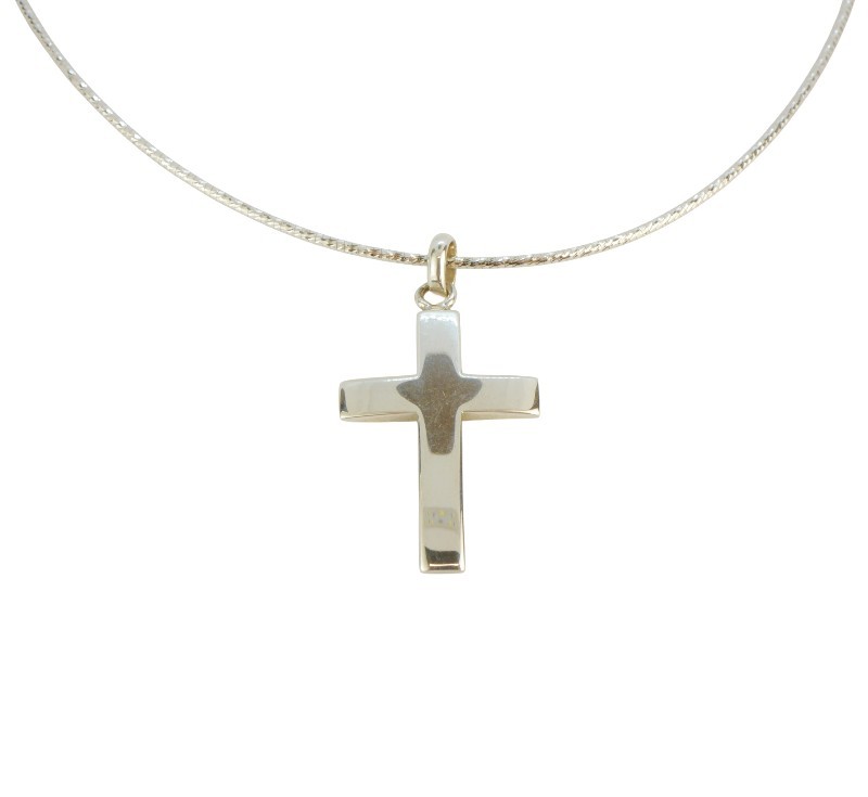 Zlatý náhrdelník s křížkem