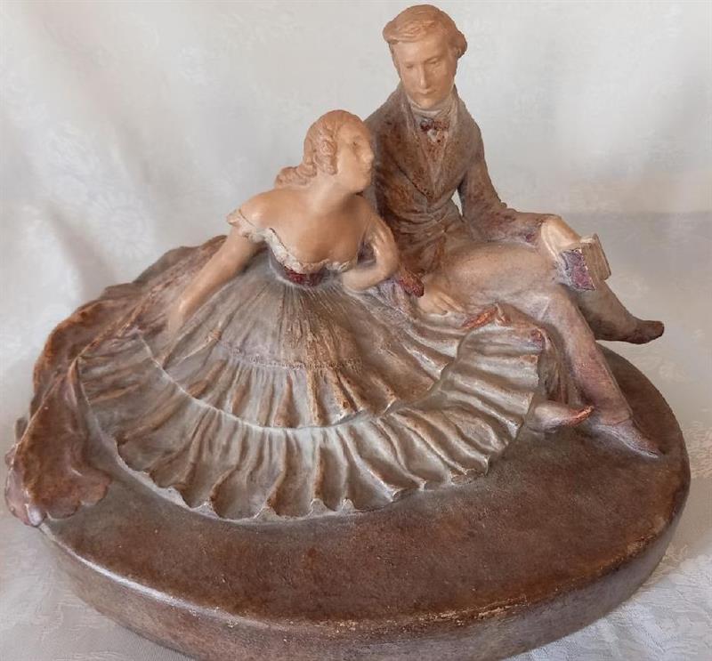 Sousoší, Bechyně, Vyletěl skřivánek,autor návrhu K.Petr